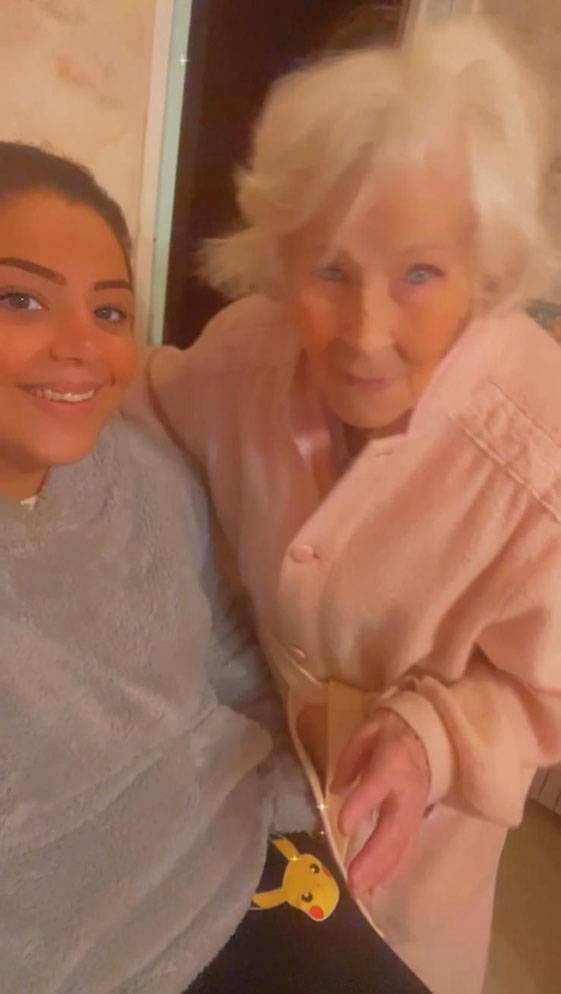 photo avec senior